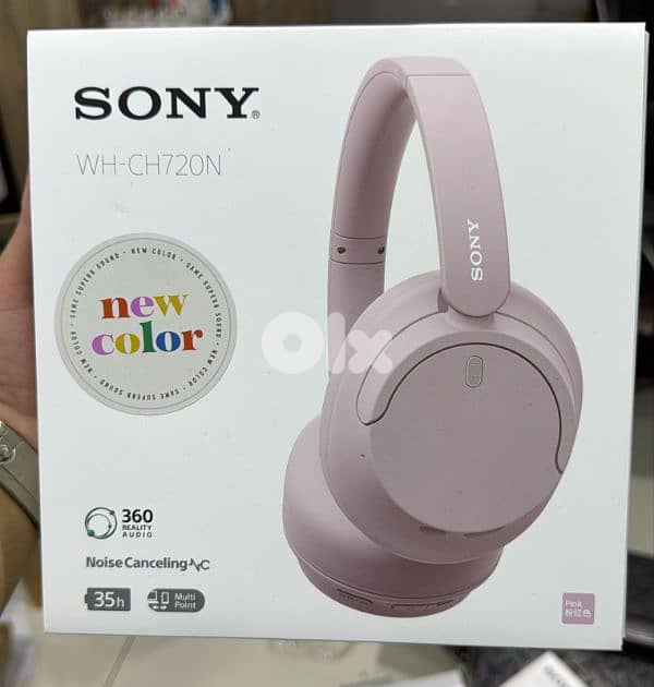 Sony WH-CH720N Headphone Pink 0