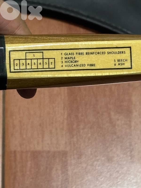 Vintage DUNLOP Maxply McEnroe wooden racquet tennis 3