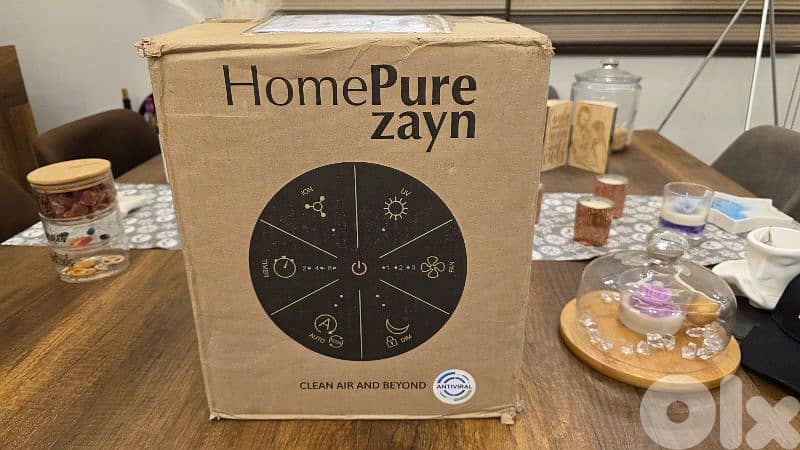 HomePure Zayn air purifier 5