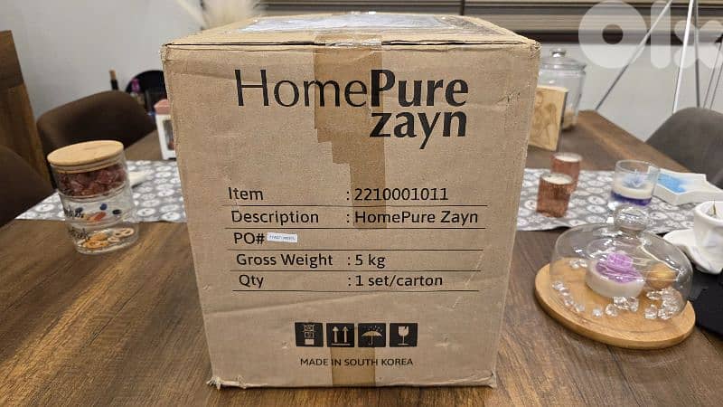 HomePure Zayn air purifier 6