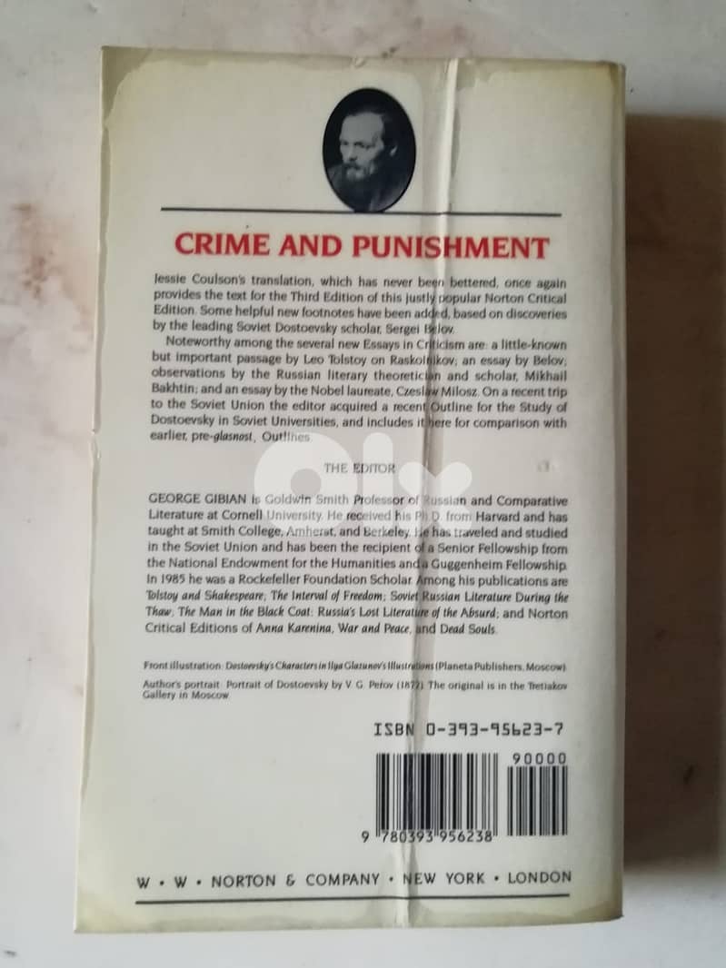Crime and Punishment (Norton Critical Editions) by Fyodor Dostoevsky 2