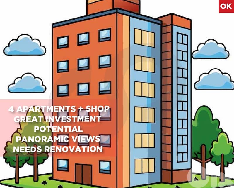 panoramic view and great investment in bhamdoun/بحمدون REF#OK127537 0