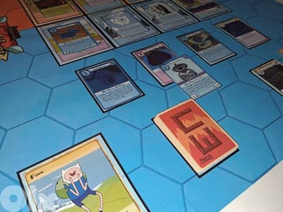 Adventure Time Card Wars Playmat + 2 decks Full Set
