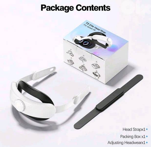 T3 Meta Quest 3 - 3S VR head Strap 0