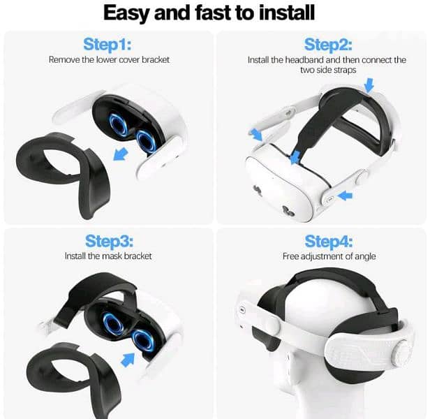 T3 Meta Quest 3 - 3S VR head Strap 5