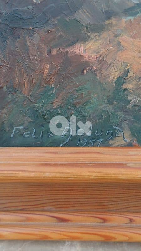 لوحة رسم زيتي اوروبية 7