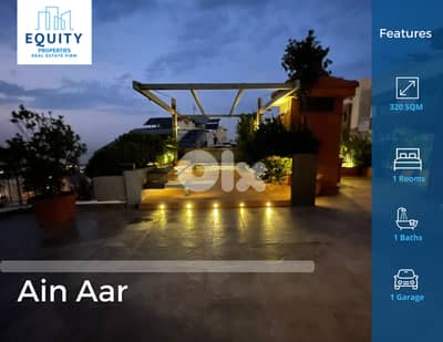 Furnished 320 SQM Roof For Rent In Ain Aar شقة للإيجار #DH22619