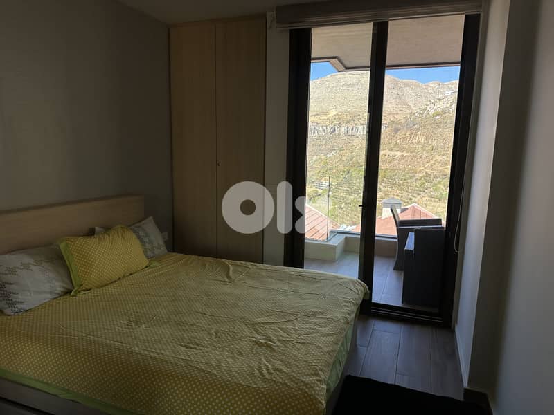 RWK118DZ - Fully furnished chalet in faraya chabrouh for rent 4