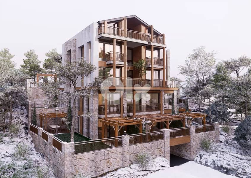 RWK119DZ - Under construction apartments for sale in Kfardebian 0