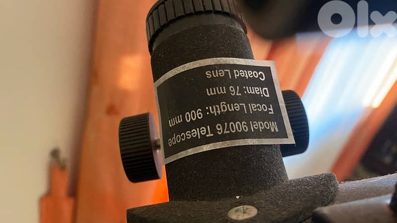 Telescope: F900/76mm 1