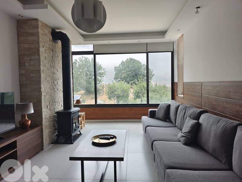 Chalet For Rent In Faqra | Stunning mountain View 1