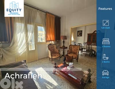 120 SQM Apartment For Rent In Achrafieh Sassine شقة للإيجار #AA226424