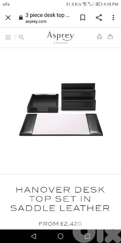 bargain price it's the only one was made call aspray London for price 1