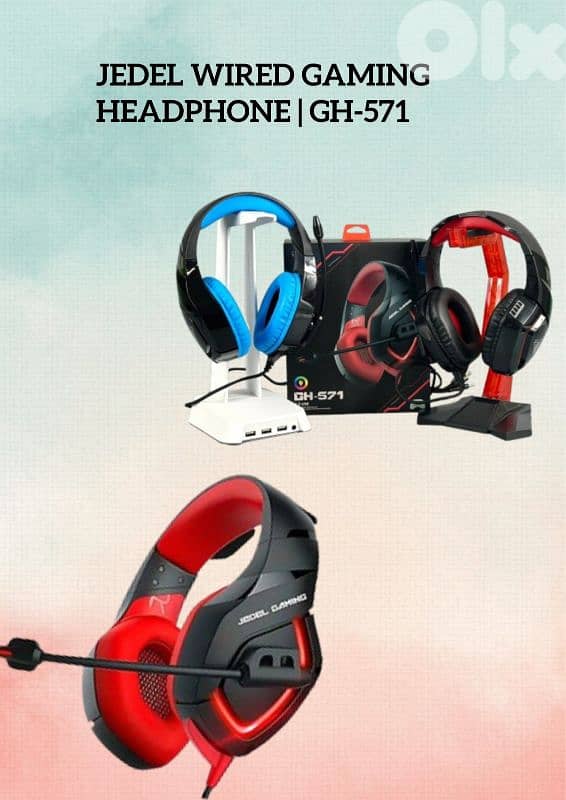 COMPUTER & TECH ACCESSORIES I GAMING HEADSET/HEADPHONE سماعات 4