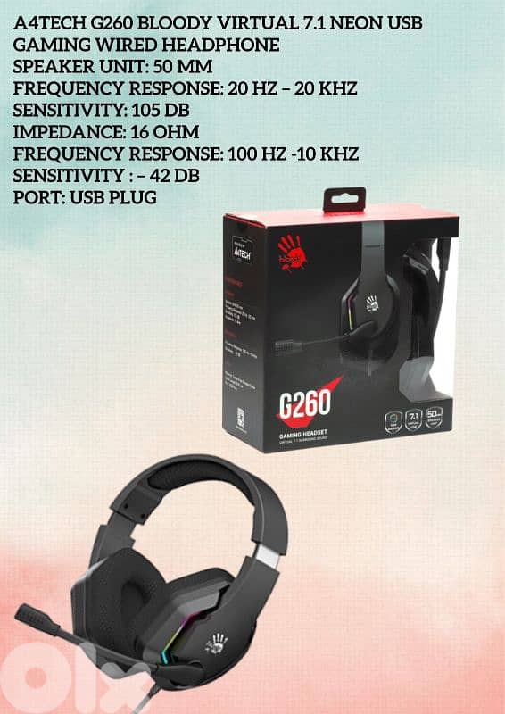 COMPUTER & TECH ACCESSORIES I GAMING HEADSET/HEADPHONE سماعات 8