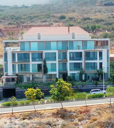 Apartment with unblock-able Panoramic sea view for sale in Damour.