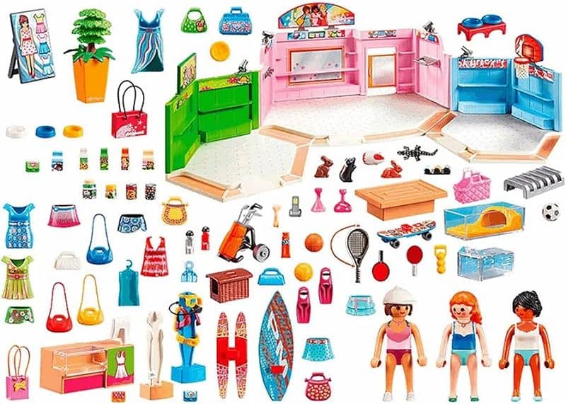 playmobile 9078 shopping plaza 3