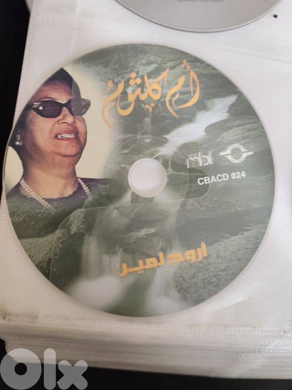 17 original cd's oum koulthoum & feyrouz,arabic songs 2