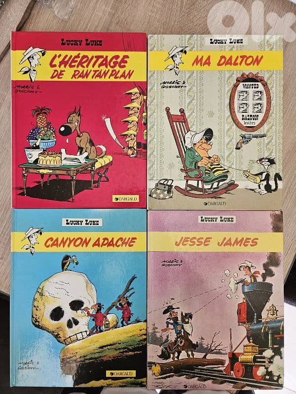 Lucky lLuke 4 titles 0