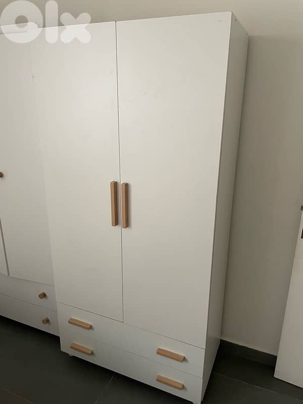 خزانة درفتين جديدة من المعمل بافضل الاسعار 0