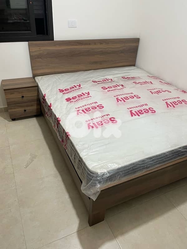 غرفة نوم كاملة مع فرشة جديدة من المعمل بافضل الاسعار 3