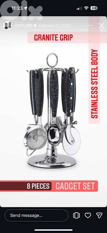 cutlery set and gadget set 0