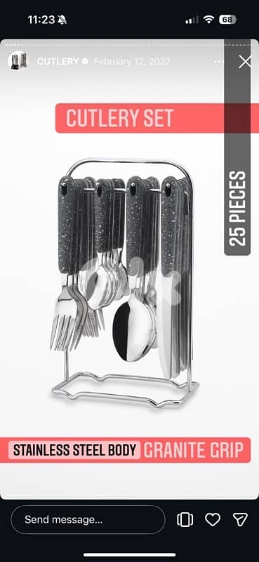 cutlery set and gadget set 1