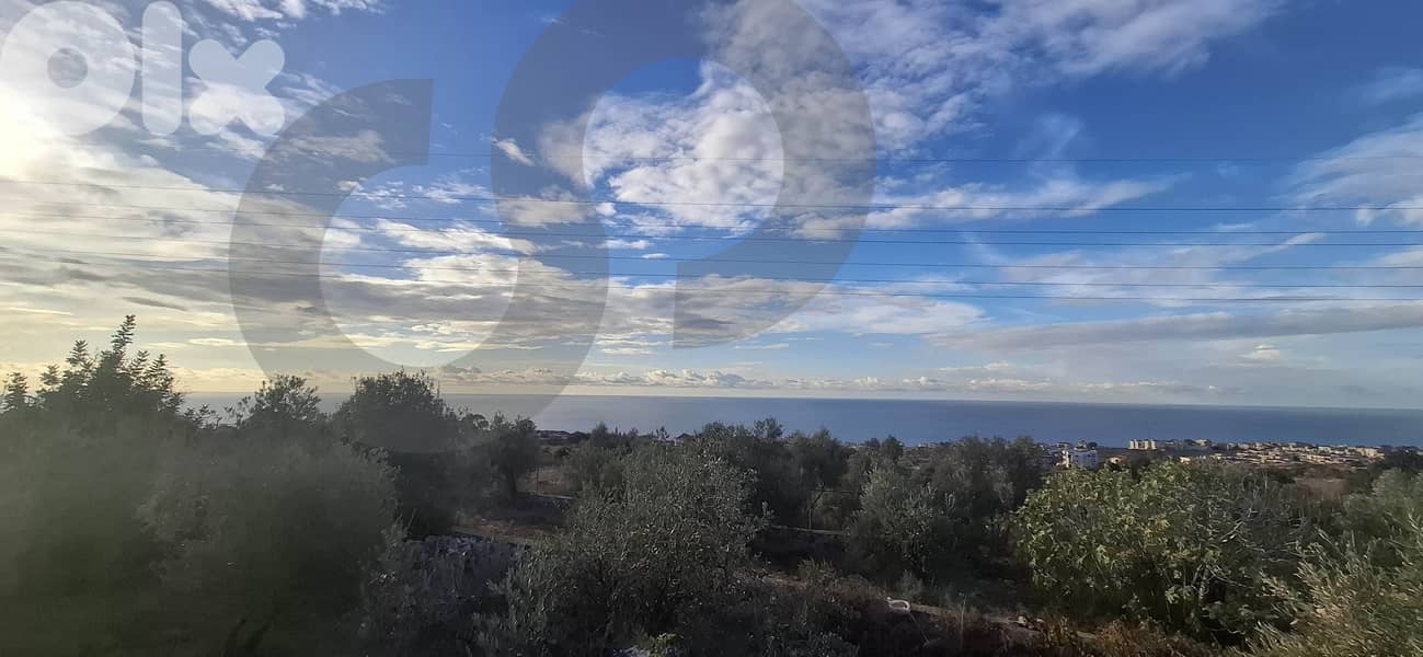 Land with Bungalow & Sea View in Daher Mghara - Dibbiyeh REF#DI128721 1