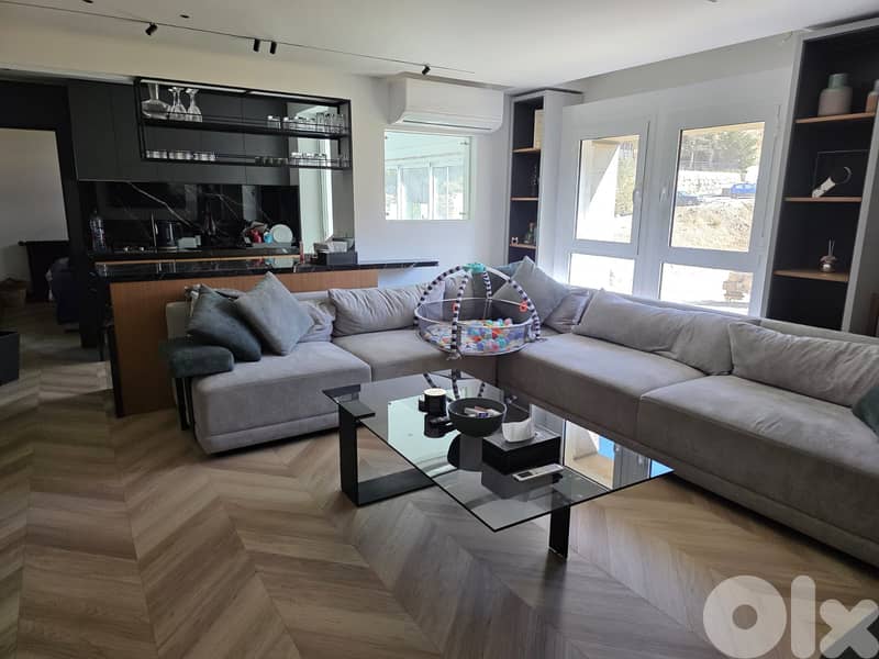 FAQRA CLUB FURNISHED DUPLEX FOR SALE 3 BEDS OPEN VIEW, (KFA-238) 0