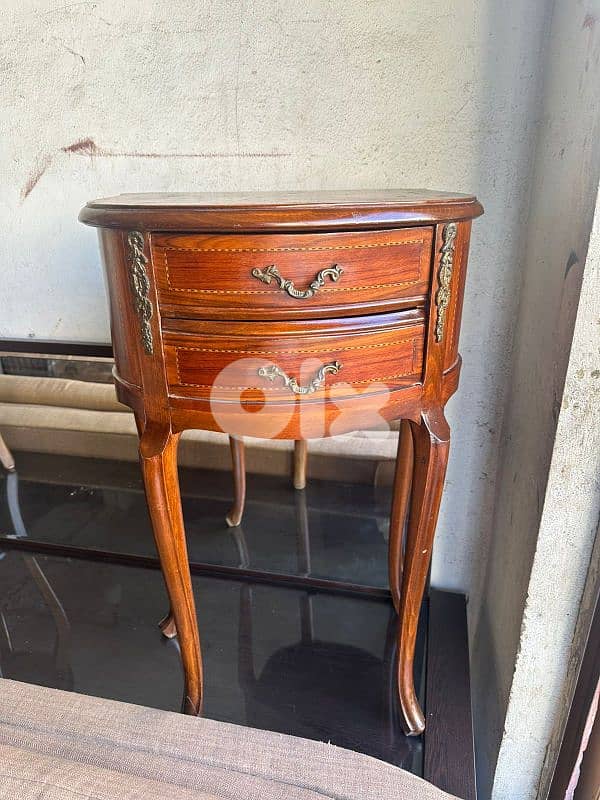 طاولة مصرية خشب زان 0