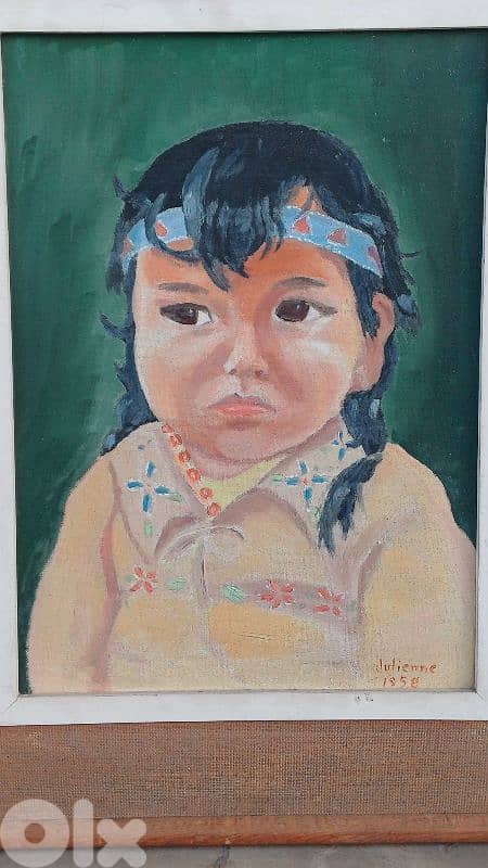 لوحة رسم زيتي اوروبية 3