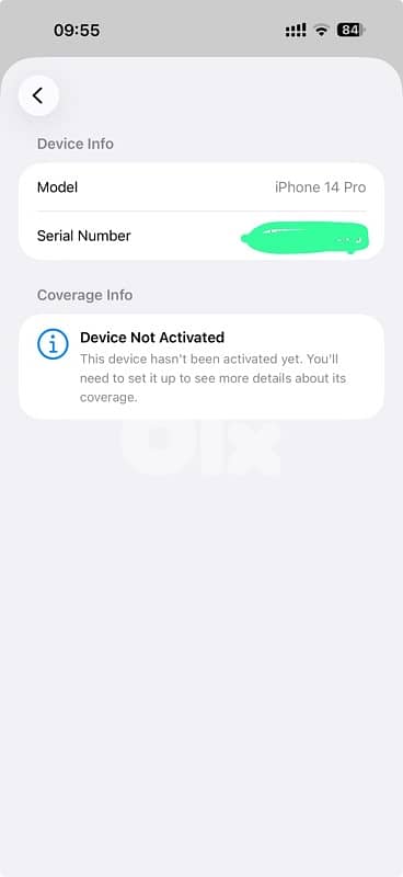 iphone 14 pro not active