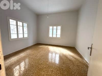 Charming unfurnished apartment for rent in Achrafieh.