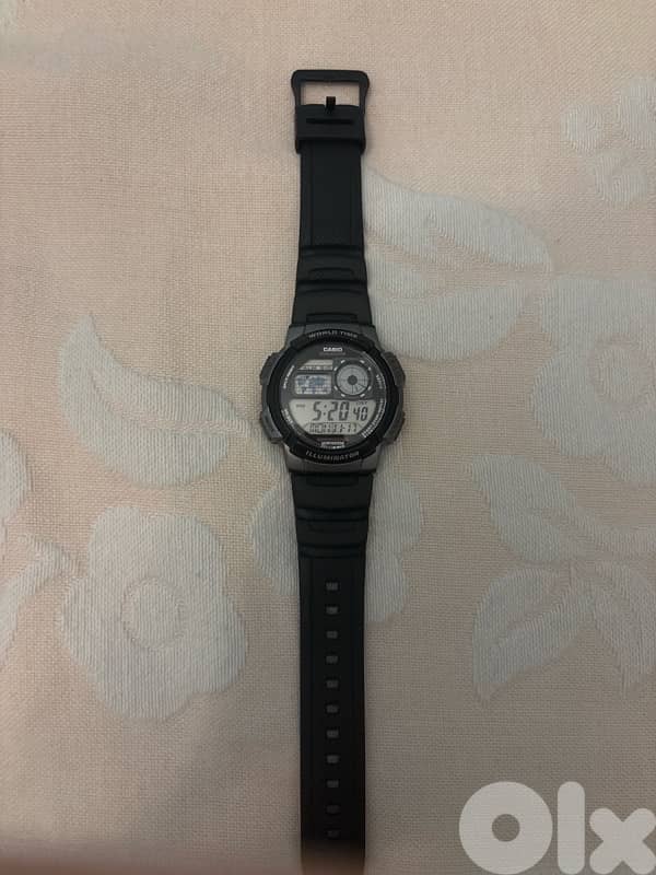 casio world time watch 0