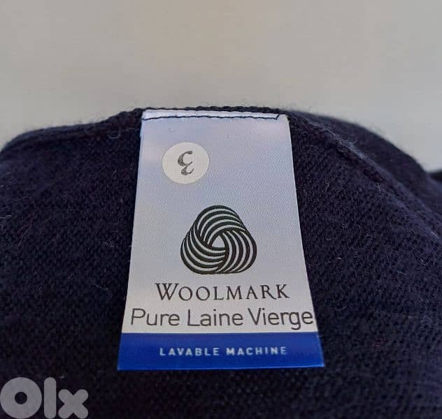 Lacoste Pure Wool V-Neck Pullover Knit Sweater Size 6/Mens XL 6