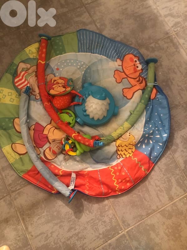 chicco bubble gym, tapis d’eveil 0m+ 0