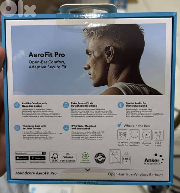 Soundcore aerofit pro black 1