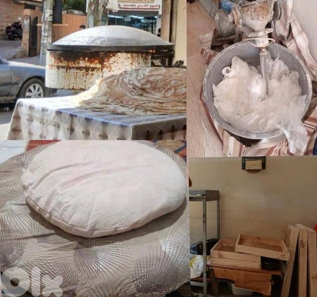 معدات فرن منقوشة وخبز جاهزة للعمل بحالة ممتازة 0