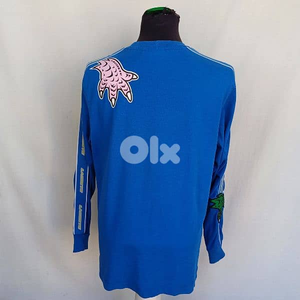 Lacoste relaxed Fit Cotton Taped Logo T-Shirt Size 3/Mens S 1