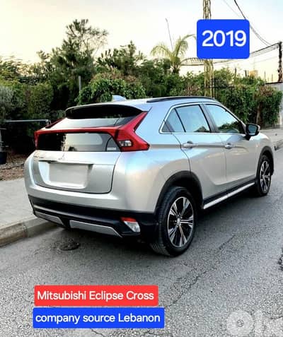 2019 Mitsubishi Eclipse Cross  مصدر الشركة لبنان شبه جديد