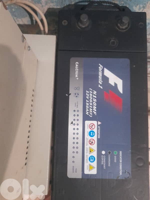 aps 1000. بحاله جيدع مع بطاريا 150 امبير 2