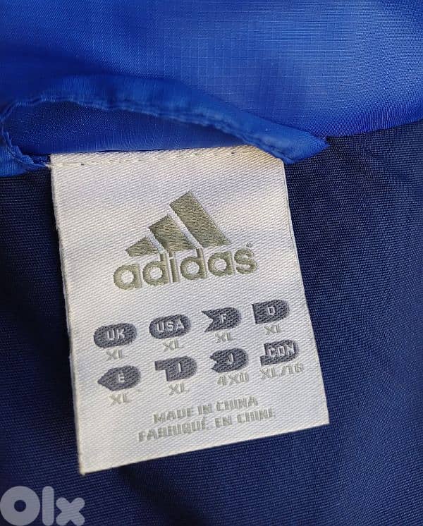 Chelsea 2014/15 Adidas Quilted Hooded Puffer Down Vest Mens XL 6