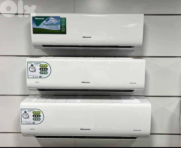 AC HISENSE INVERTER مع التركيب والكفالة ثلاث سنوات 2