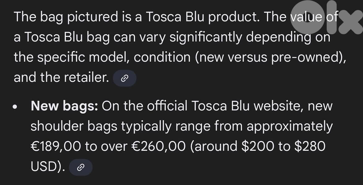 Tosca blu bag Italian brand 2