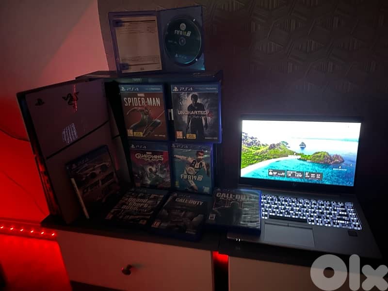 PlayStation 5 no controller, HP Elitebook 840 G6 2