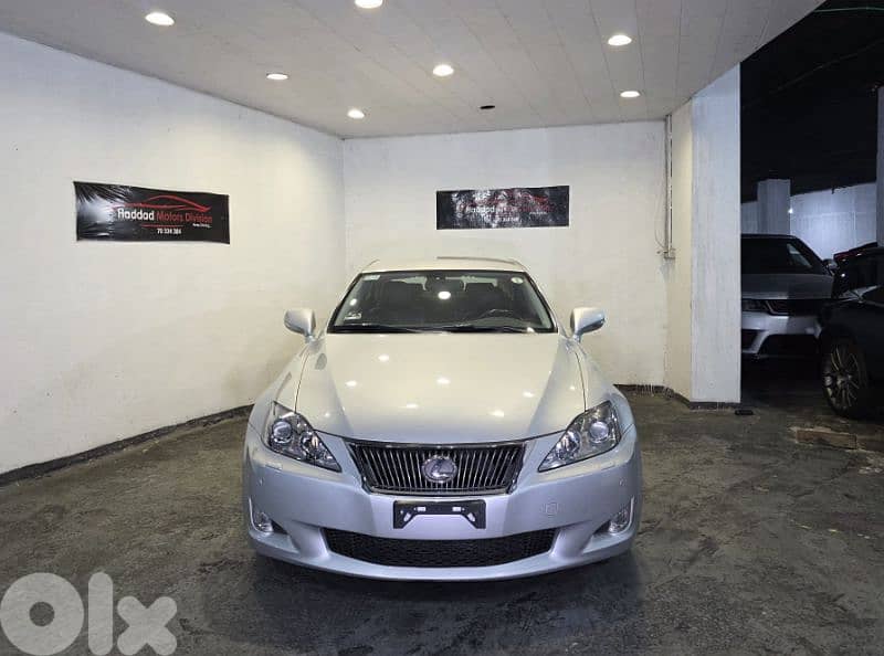 2009 Lexus IS 300 Silver/Black Leather Company Source 1 Owner Like New 0