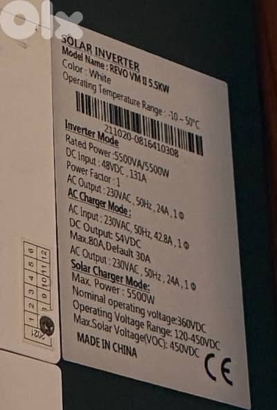 inverter used soretec very clean