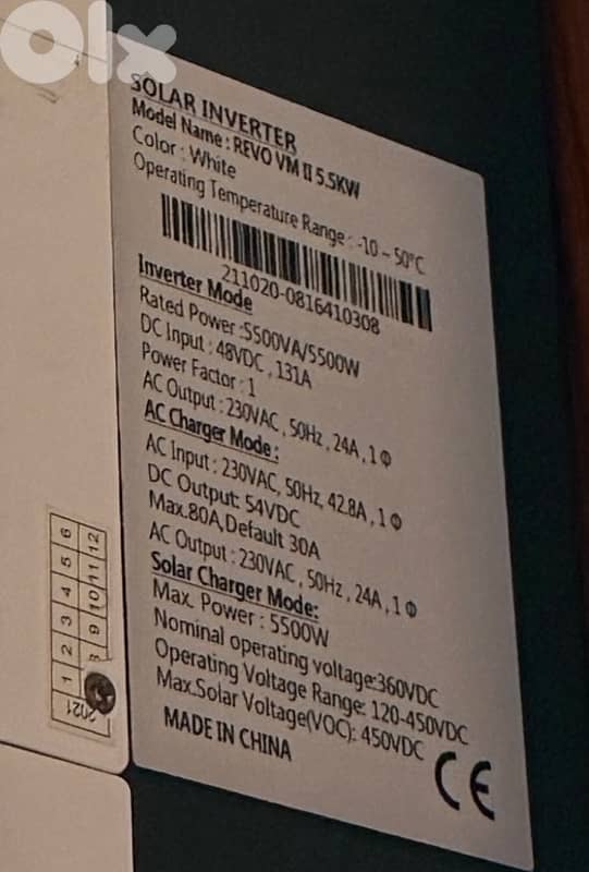 inverter used soretec very clean 0