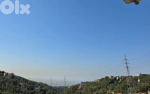 Three Bedroom Apartment in Ain Alak, Metn with Mountain View