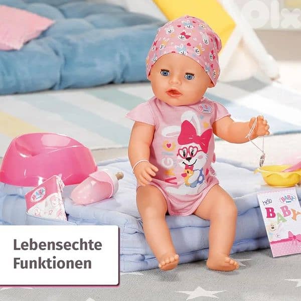 zapf creation baby born magic girl 42cm 1